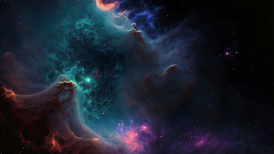 Space animation: Motion graphics crafted mixing a variety of techniques and processings to obtain this natural animation flow. Video on YouTube